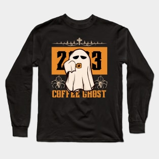 Ghost Coffee 2023 Halloween Long Sleeve T-Shirt